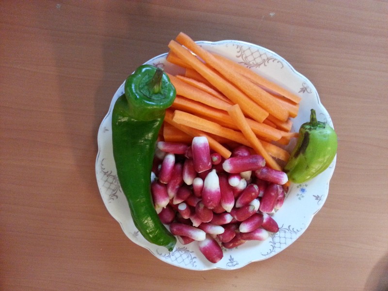 Petit-déjeuner légumes